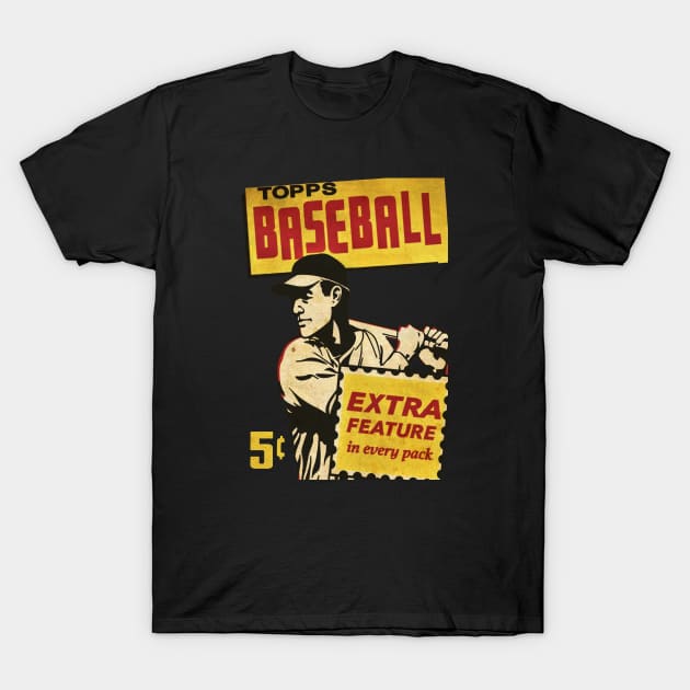 VINTAGE BASEBALL - BASEBALL TOPPS 1987 EXTRA T-Shirt by kedaiadon